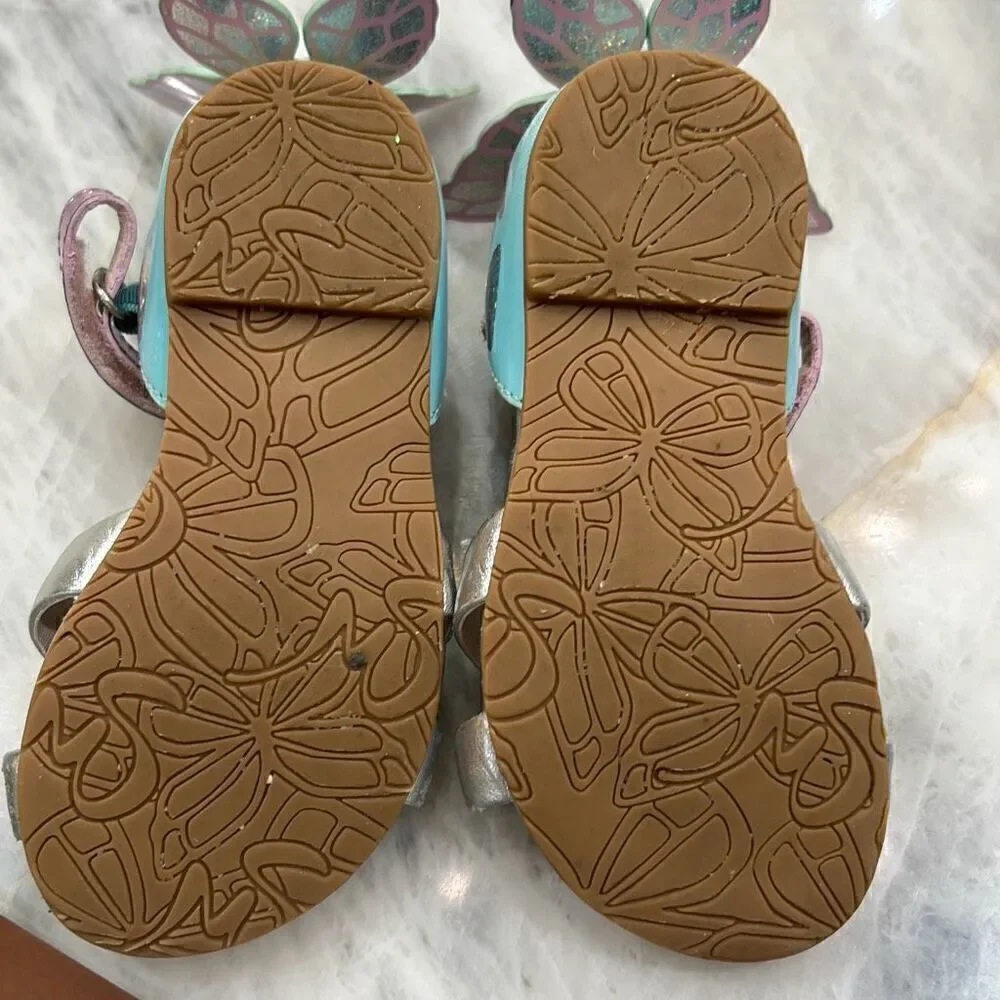 Sophia Webster mini butterfly toddler shoes sz 24 /7